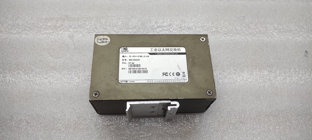 INHAND ISE1008DS ETHERNET SWITCH 8T-24 12-48V