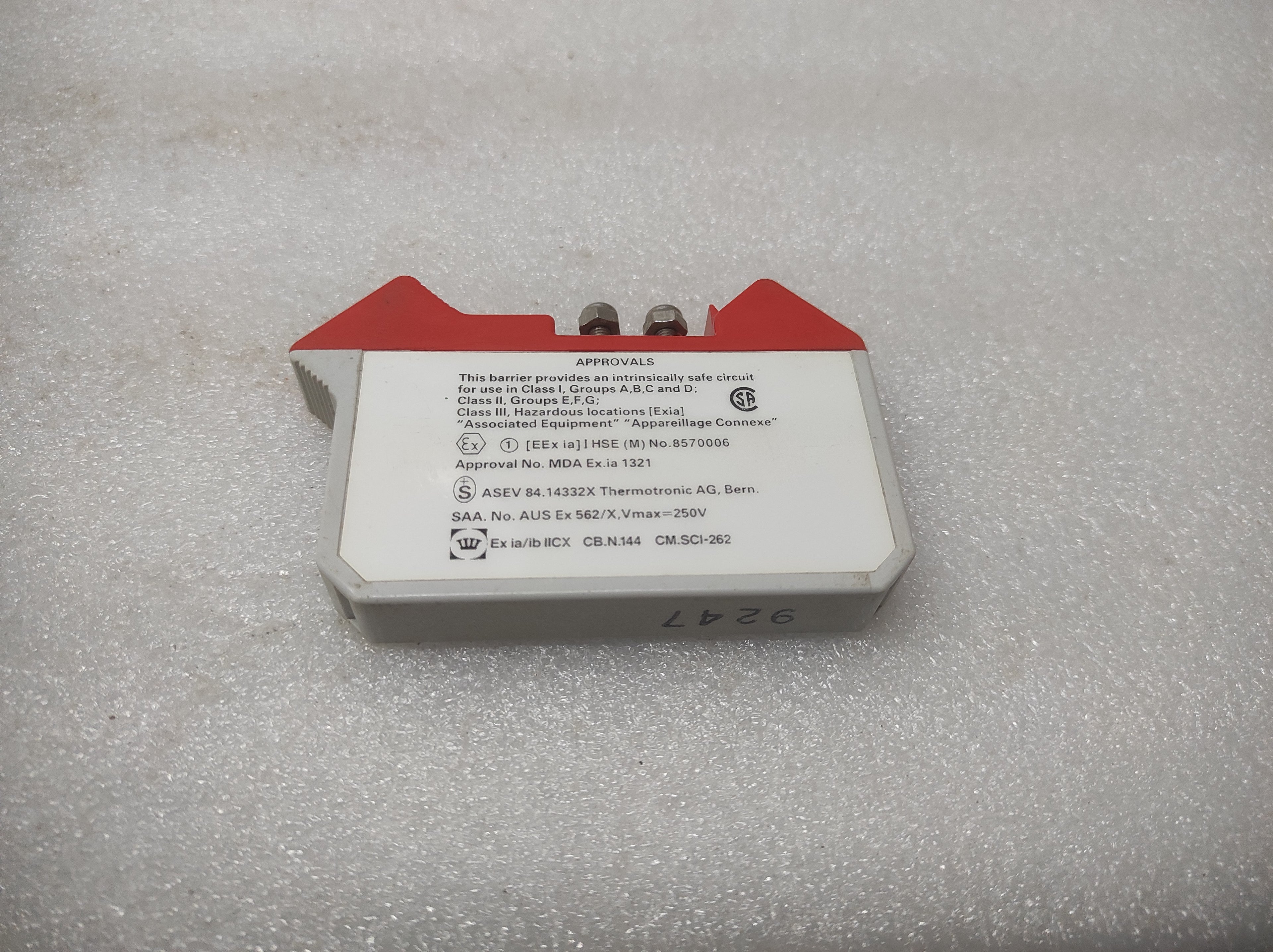 MEASUREMENT TECHNOLOGY MTL 728+ SHUNT DIODE SAFETY BARRIER