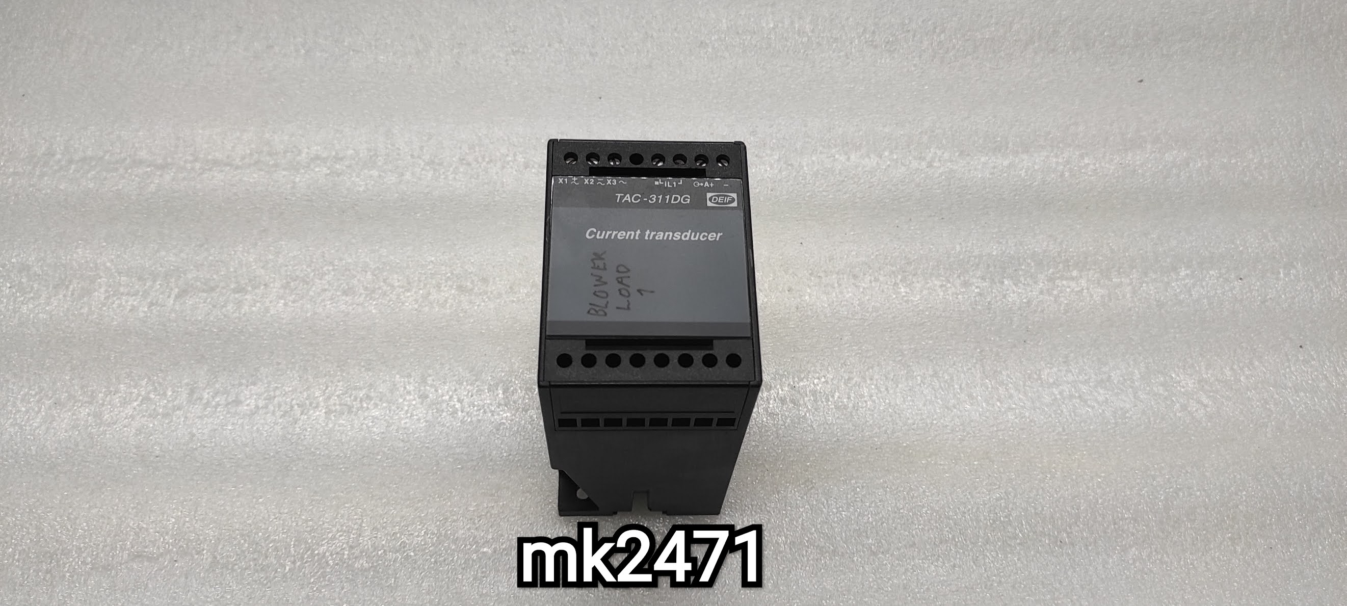 DEIF TAC-311DG CURRENT TRANSDUCER 110V/230V
