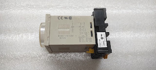 OMRON H3CR-H8L TIMER REAY 100-120VAC LOT OF 4  UNIT