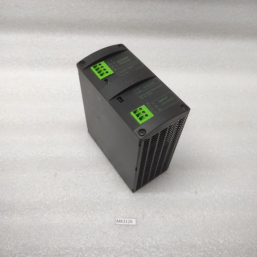 MURR ELEKTRONIK MCS10-230/24  POWER SUPPLY 85085 24VDC 10A