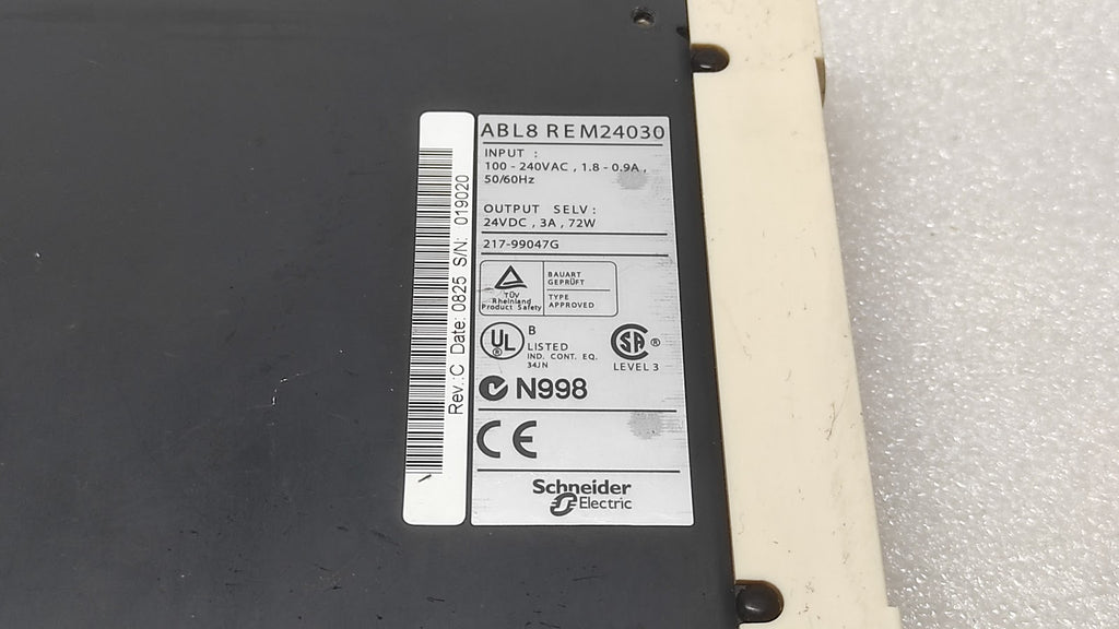 SE ABL8 REM24030 SMPS 24VDC 3A