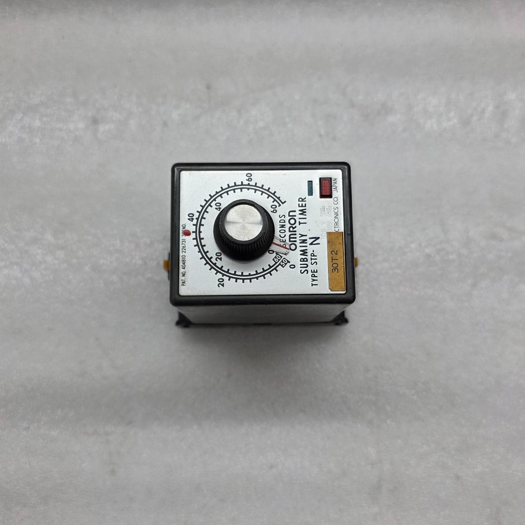 OMRON STP-N MOTOR-DRIVEN TIME DELAY RELAY SUBMINY TIMER 100-110VAC