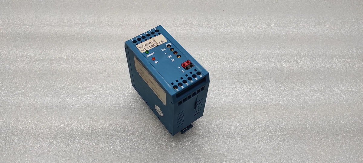 REXROTH VT11023-16A ANALOG AMPLIFIER MODULE 24V