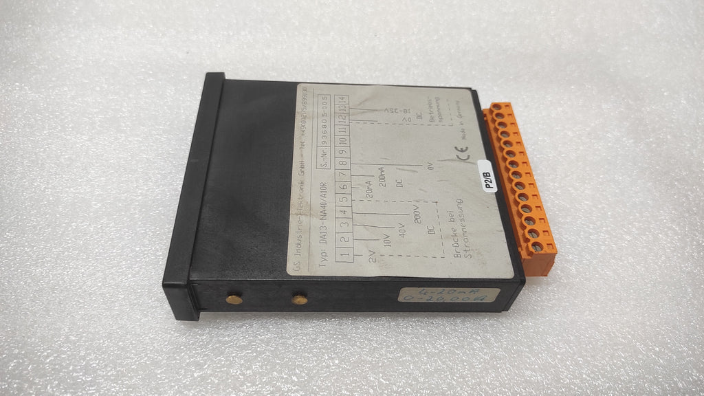 GS INDUSTRIE-ELEKTRONIK DA13-NA40/A10R LED DISPLAY PANEL MOUNT