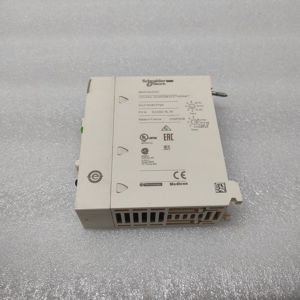 SE BMXP342020 PROCESSOR MODULE M340