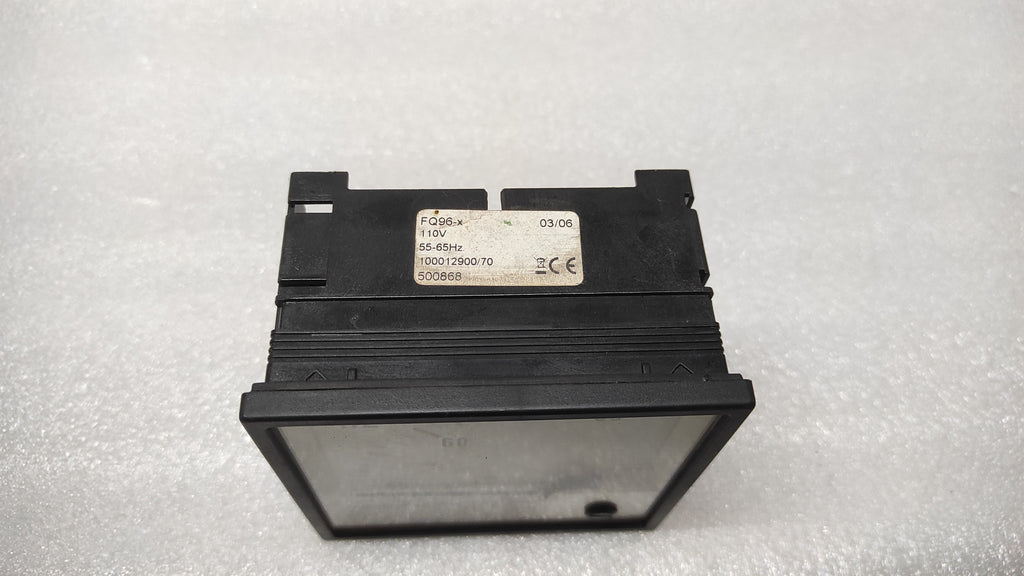 DEIF FQ96-X FREQUENCY METER 110V 100012900/70