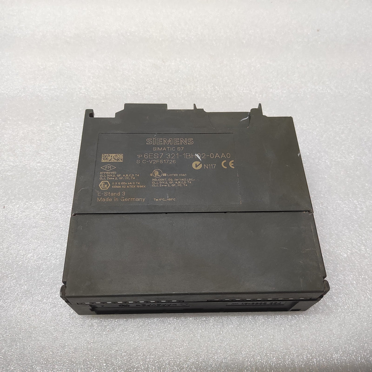 SIEMENS SM321 DIGITAL INPUT MODULE 6ES7 321-1BH02-0AA0