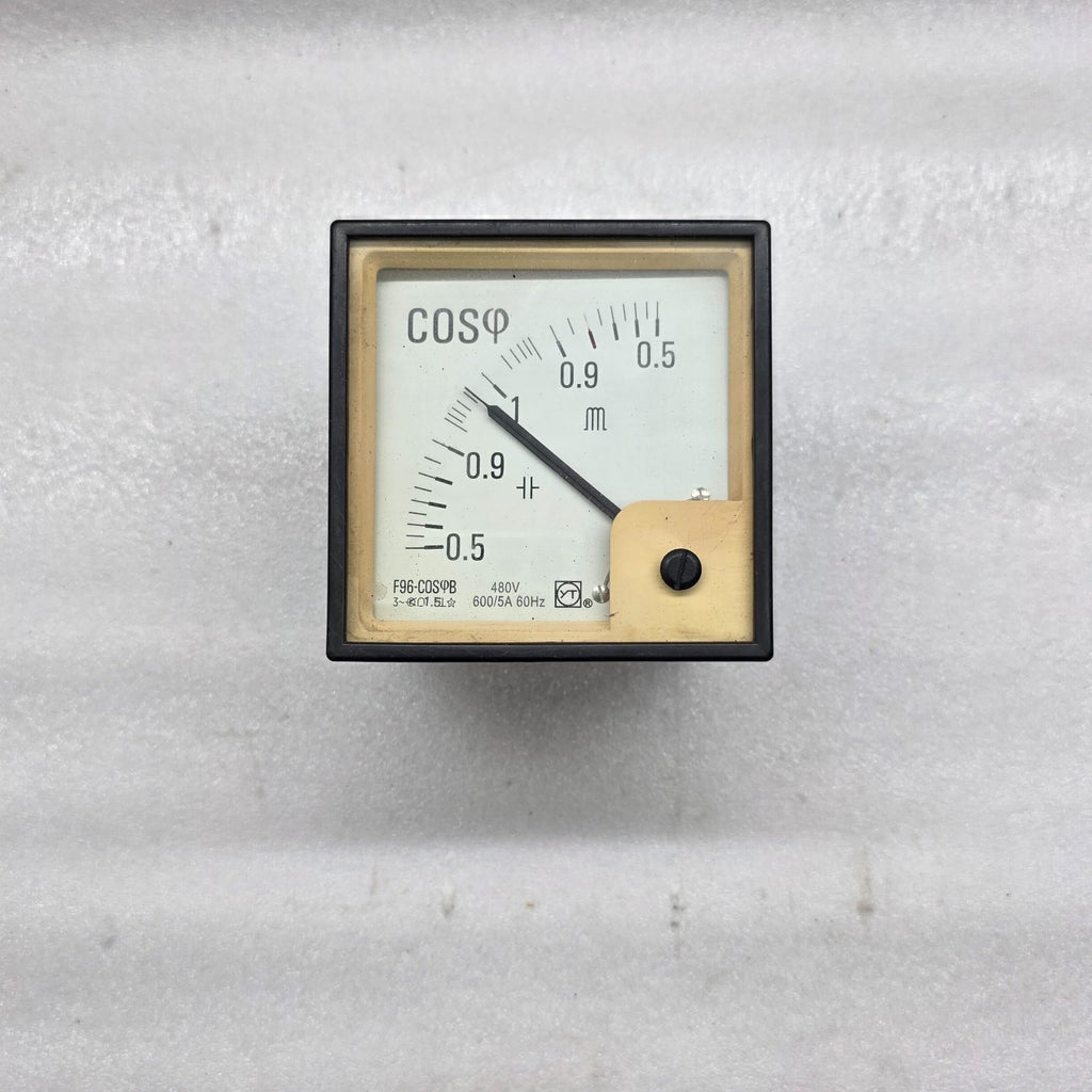 YT F96-COSθB POWER FACTOR METER 0.5C - 1 - 0.5L 480-600V/5A