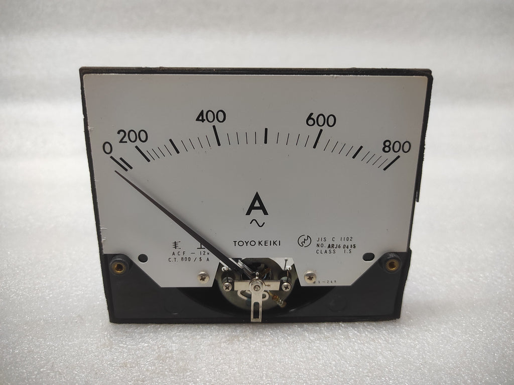 TOYO KEIKI ACF-12N AMMETER CT 800/5A