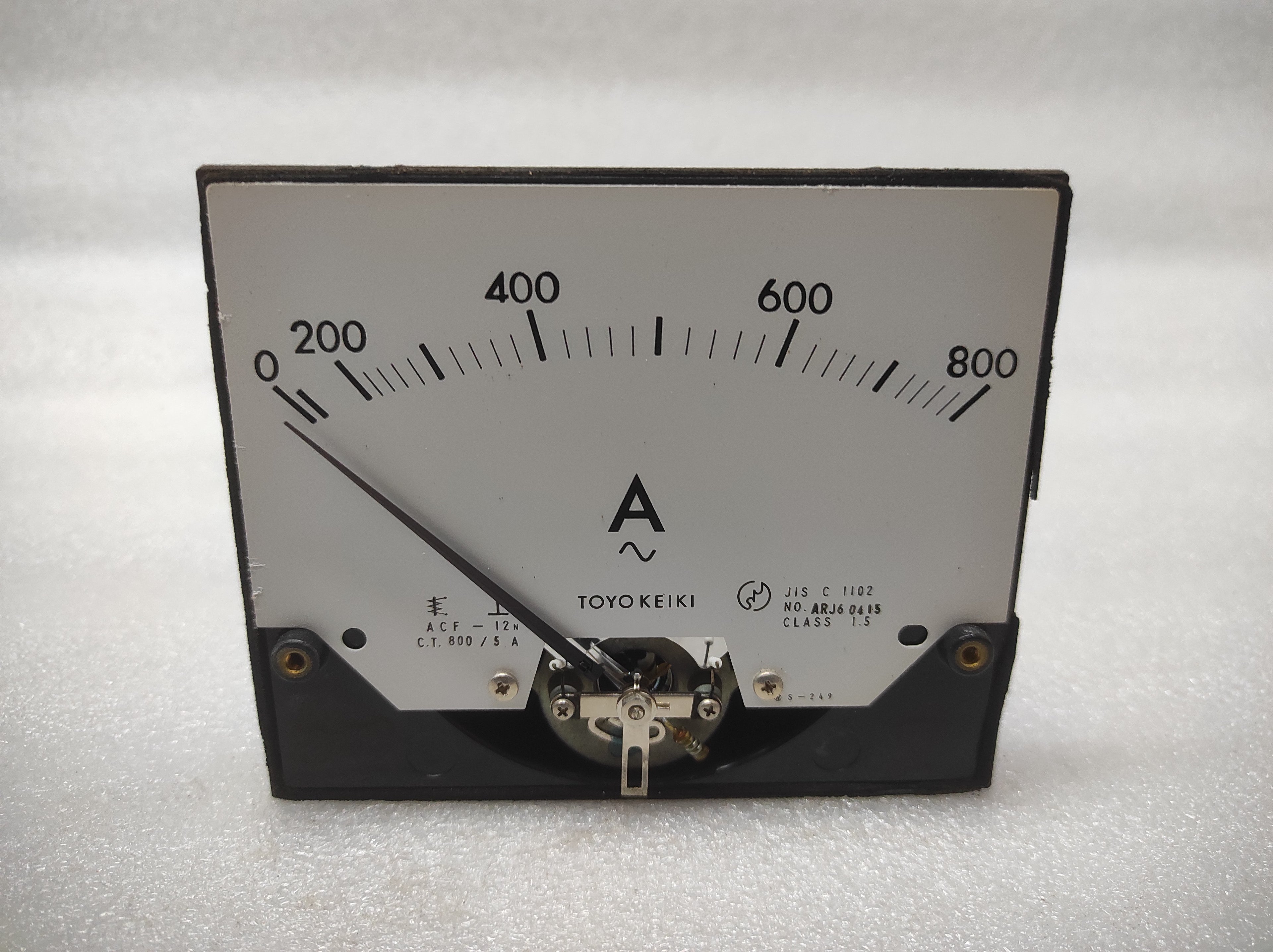 TOYO KEIKI ACF-12N AMMETER CT 800/5A