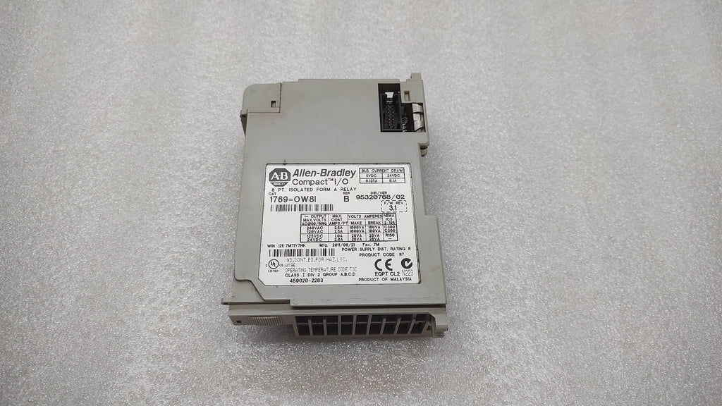 ALLEN BRADLEY CAT 1769-OW8I COMPACT I/O MODULE