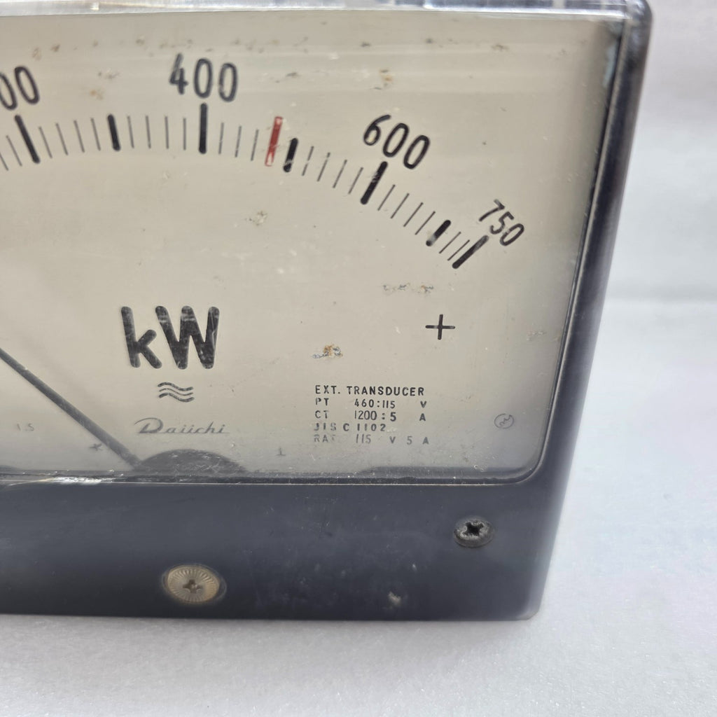DAIICHI LWTK-12 KILO WATT METER PT 460/115V CT 1200/5A