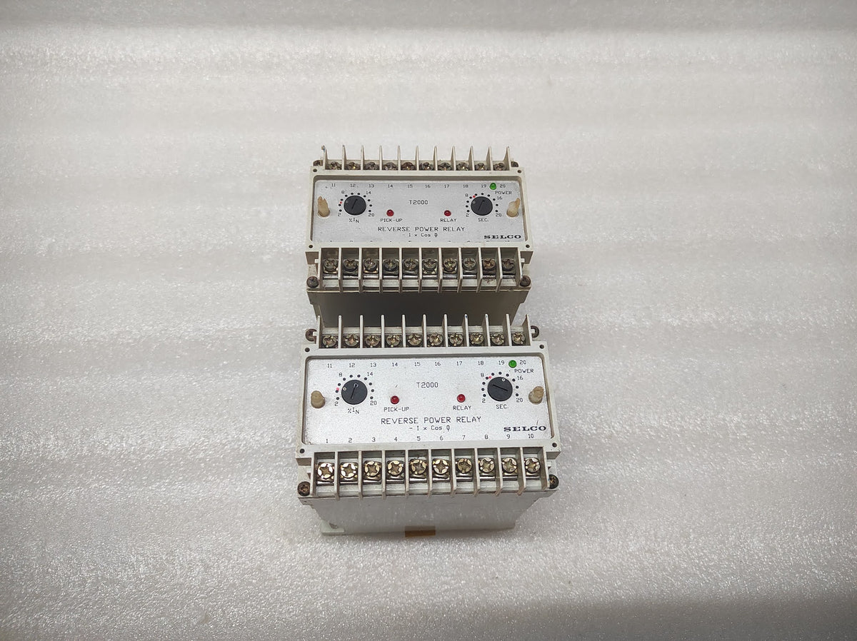SELCO T2000-07 REVERSE POWER RELAY 100-110VAC