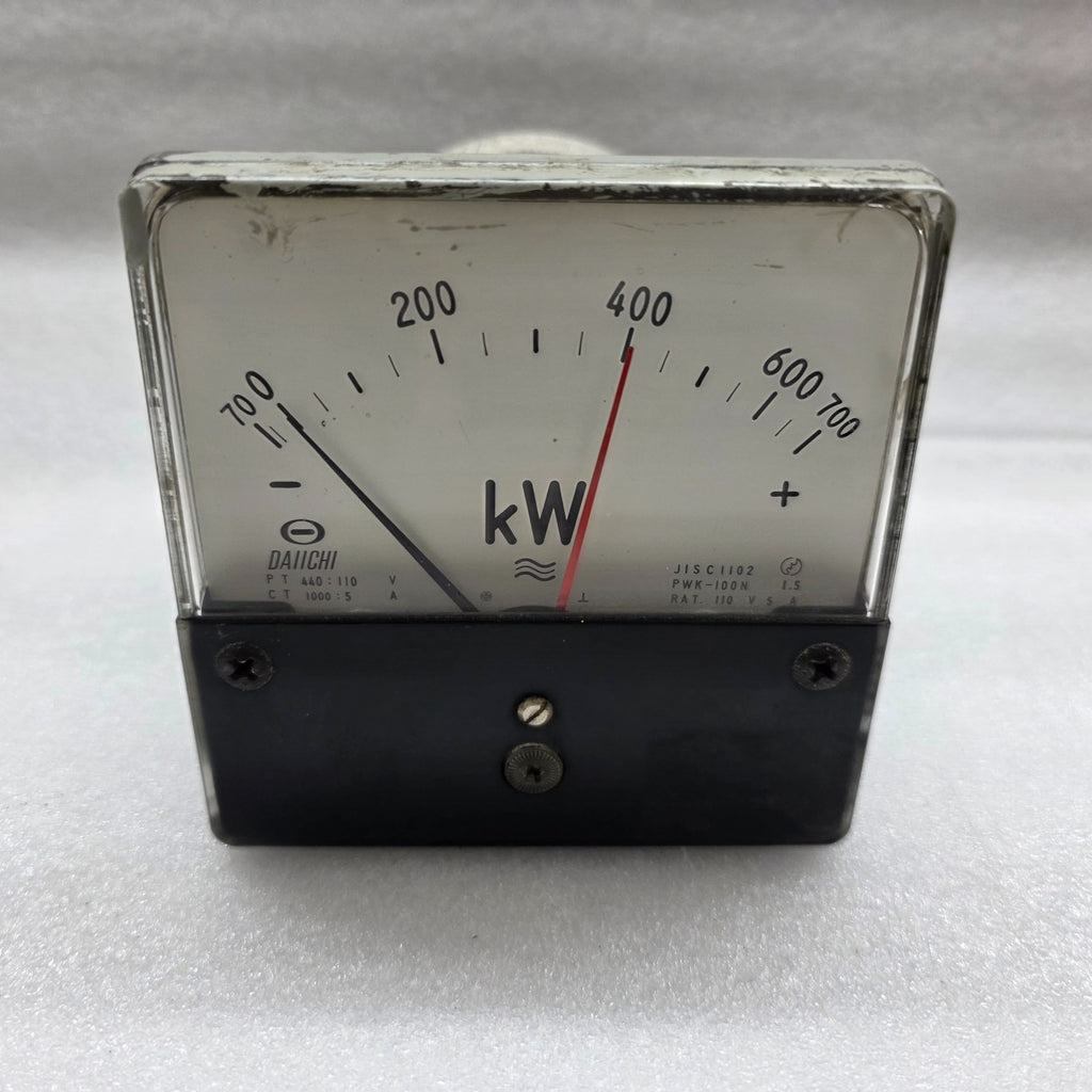 DAIICHI PWK-100N KILOWATT METER PT 440/110V CT 1000/5A