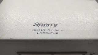 SPERRY MARINE 0395618072274 DOPPLLER SPEED LOG SYSTEM SRD-331