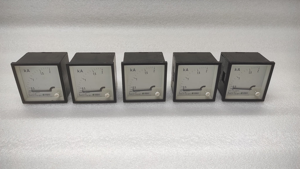 BAKKER SLIEDRECHT CT 2000/5 KILO AMPERE METER 0-2kA