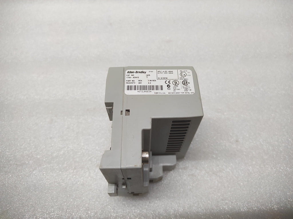 ALLEN BRADLEY CAT 1794-ACN15 FLEX I/O CONTROLNET ADAPTER 96432672