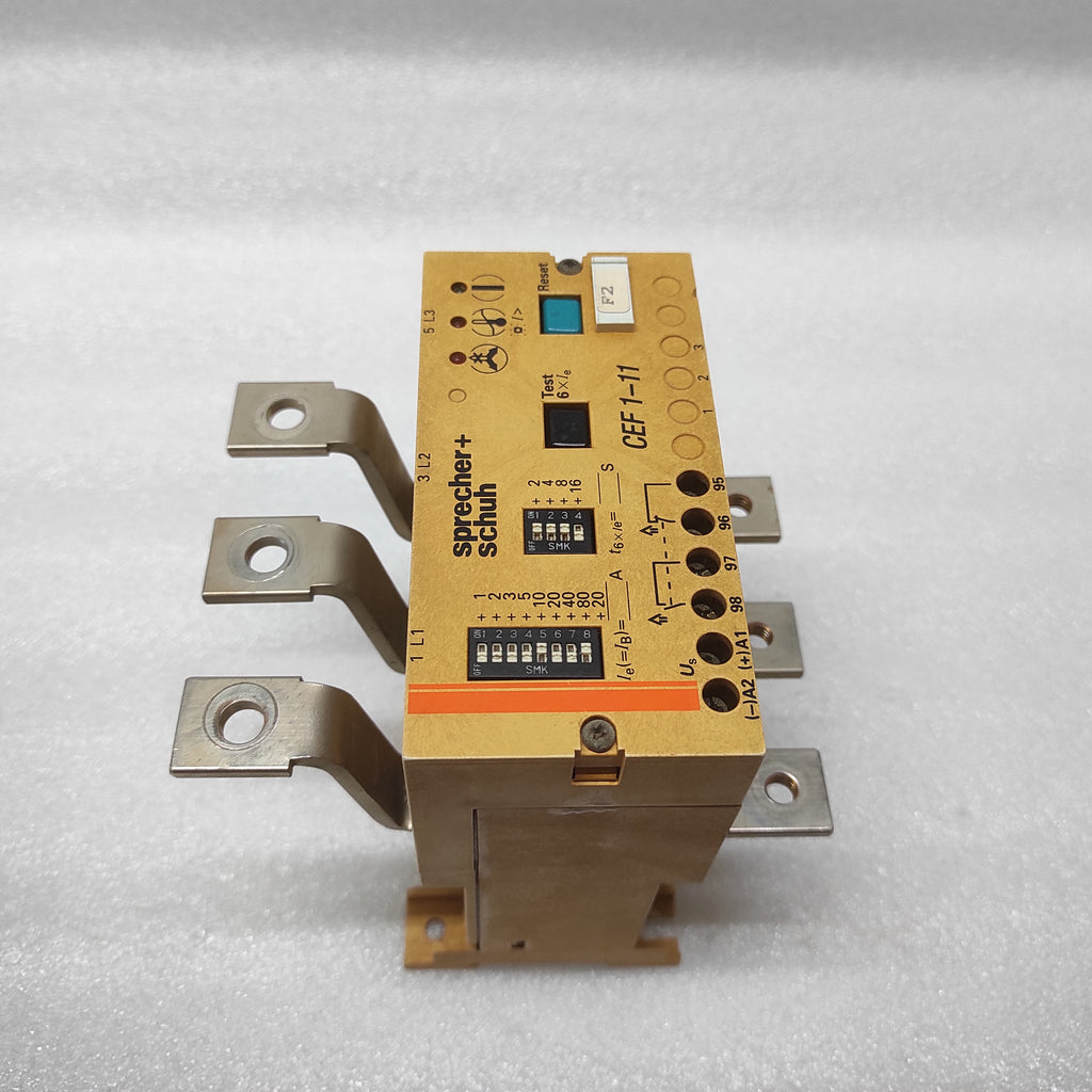 SPRECHER SCHUH CEF1-11 ELECTRONIC MOTOR PROTECTOR RELAY 180A 230V