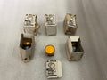 TELEMECANIQUE ZB4 BV053 PILOT LIGHT 089498 LOT OF 6 UNIT
