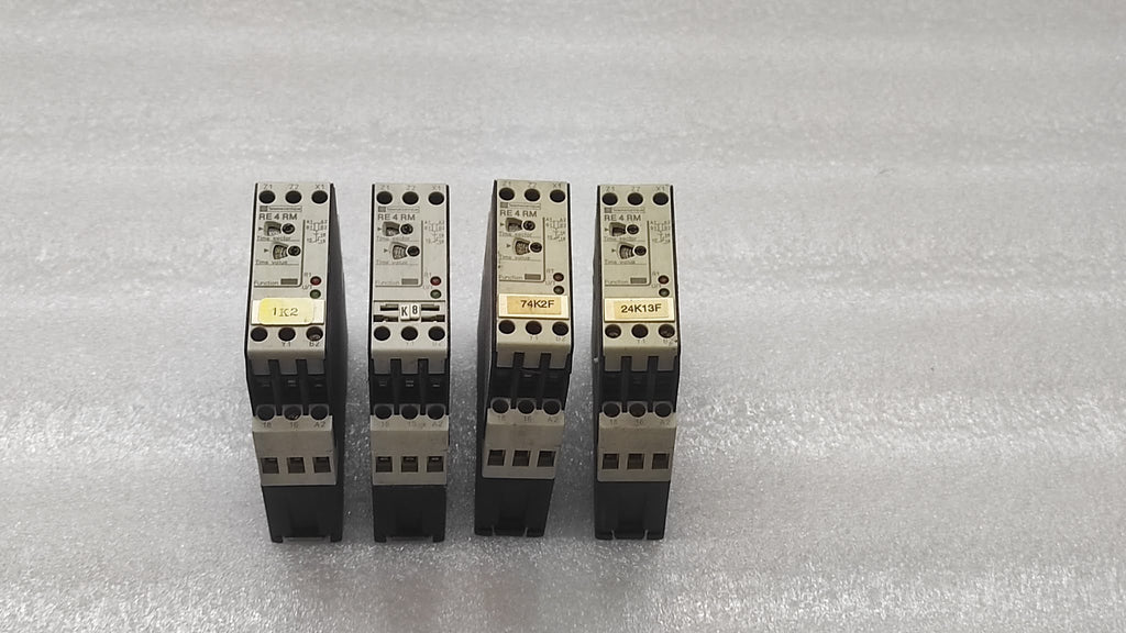 TELEMECANIQUE RE4 RM11BU TIME DELAY  RELAY 09969 110-240V/24V/42-48V  0.05S-300H