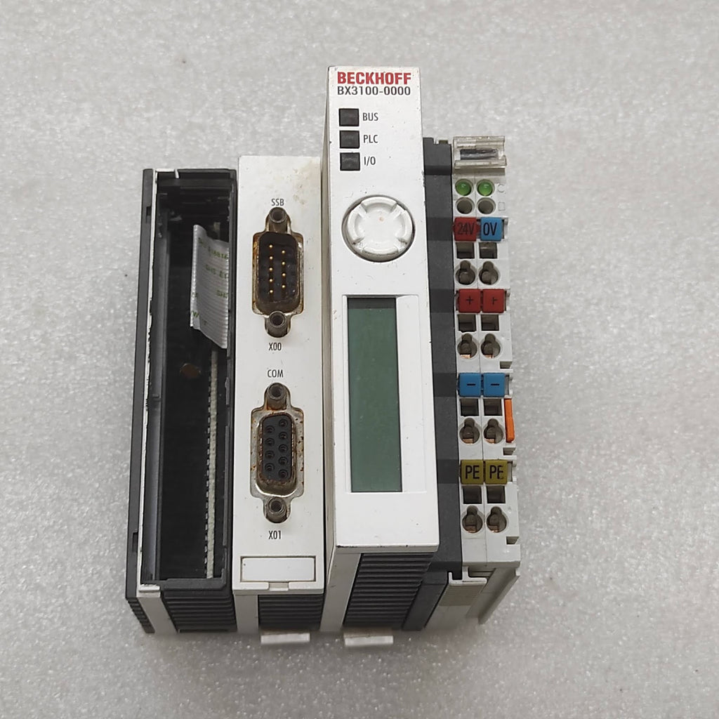 BECKHOFF BX3100-0000 CPU MODULE 24VDC FOR PARTS