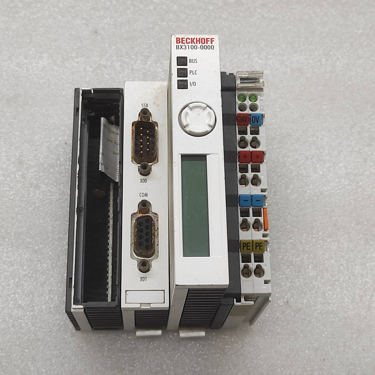 BECKHOFF BX3100-0000 CPU MODULE 24VDC FOR PARTS