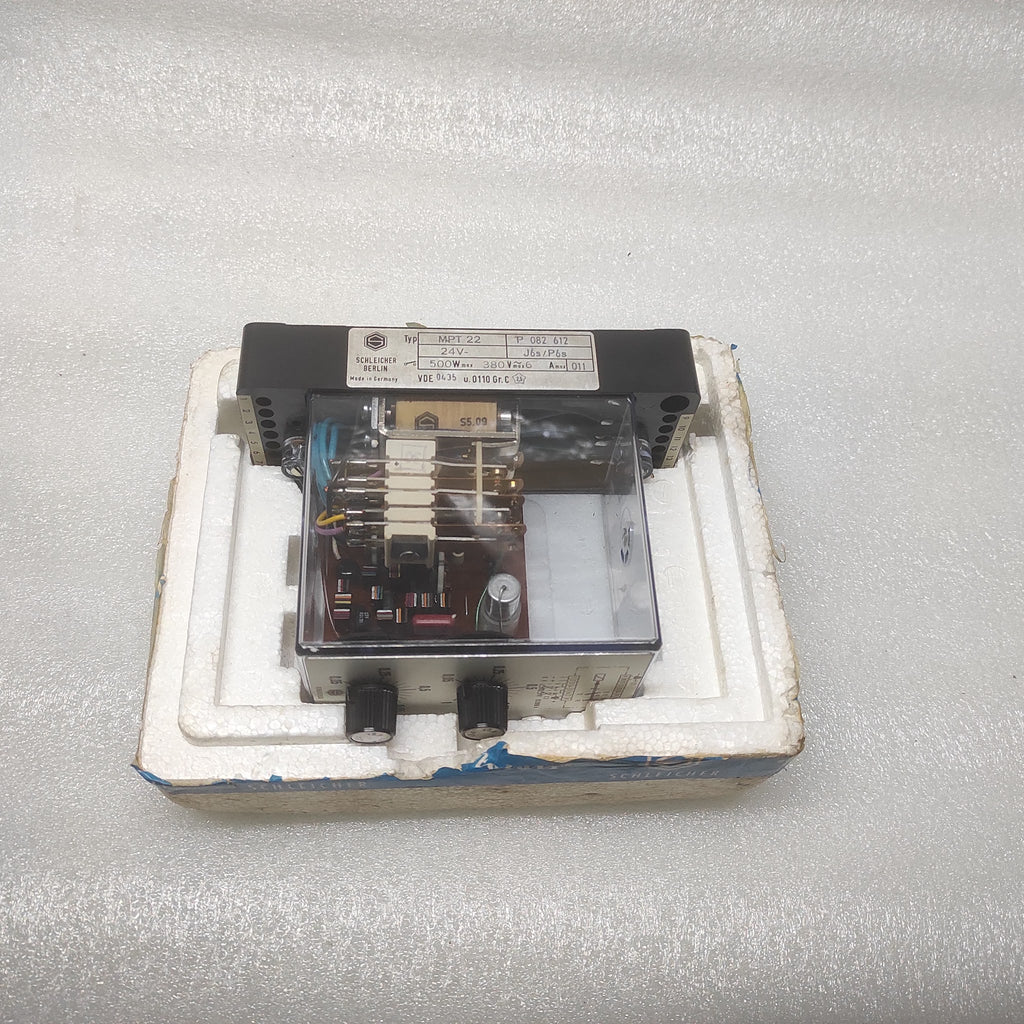 SCHLEICHER MPT 22 TIMER RELAY P082612 24V