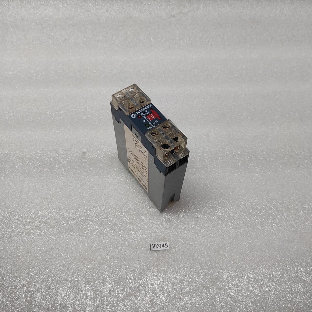 SCHLEICHER KZT12-S TIME RELAY 06008438-613-087 220-240V 1.5-30S