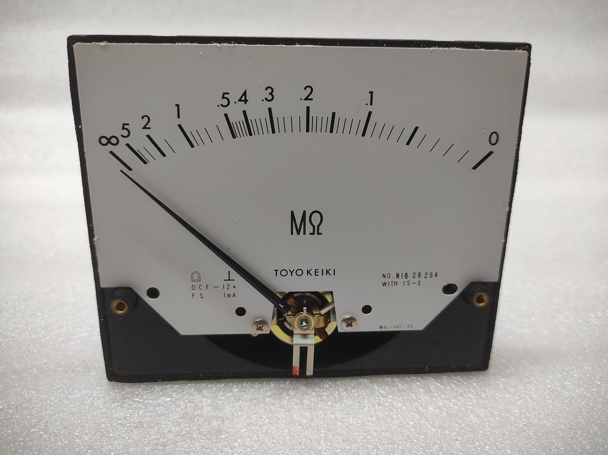 TOYO KEIKI DCF-12N INSULATION MONITOR