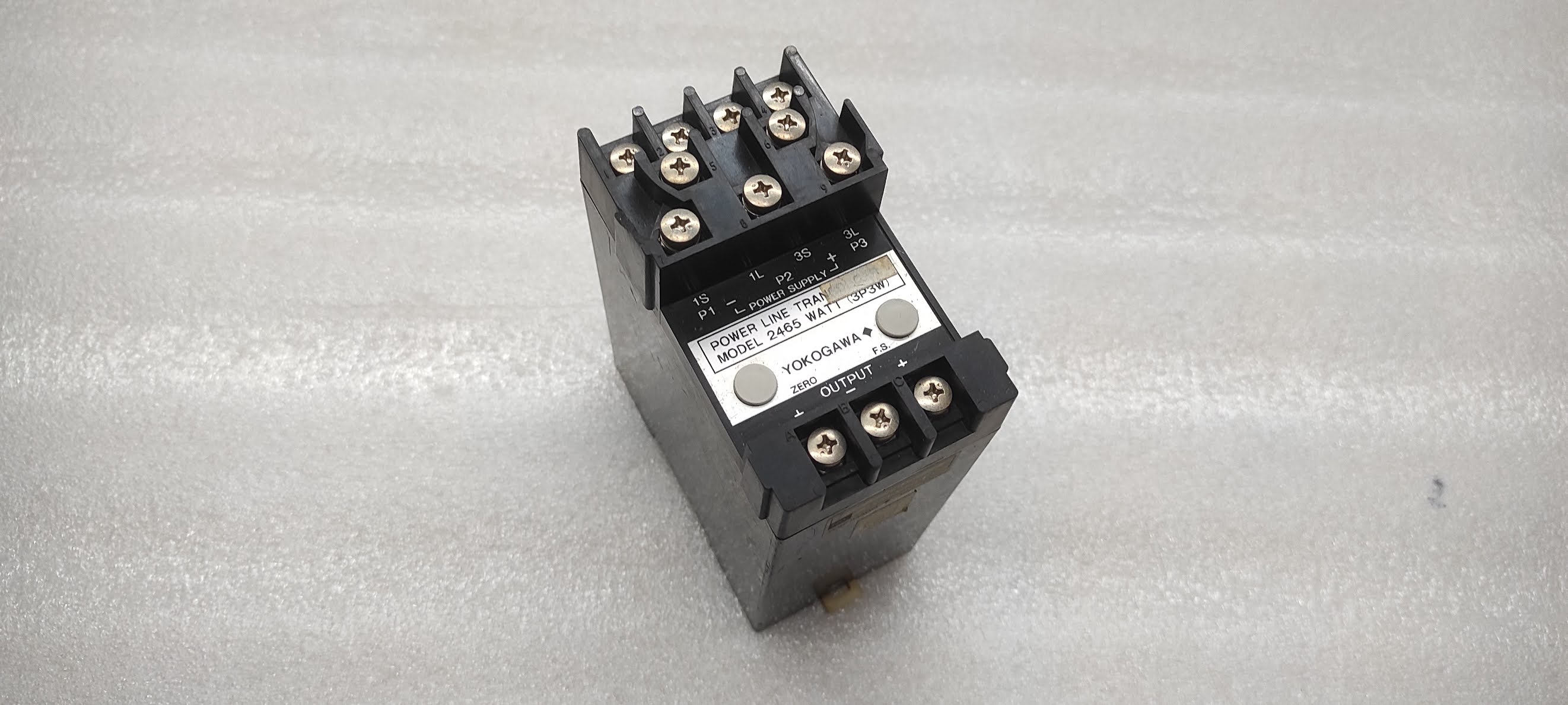 YOKOGAWA 2465 WATT 3P3W POWER LINE TRANSDUCER 69TX2150 24V DC PT 460:115V
