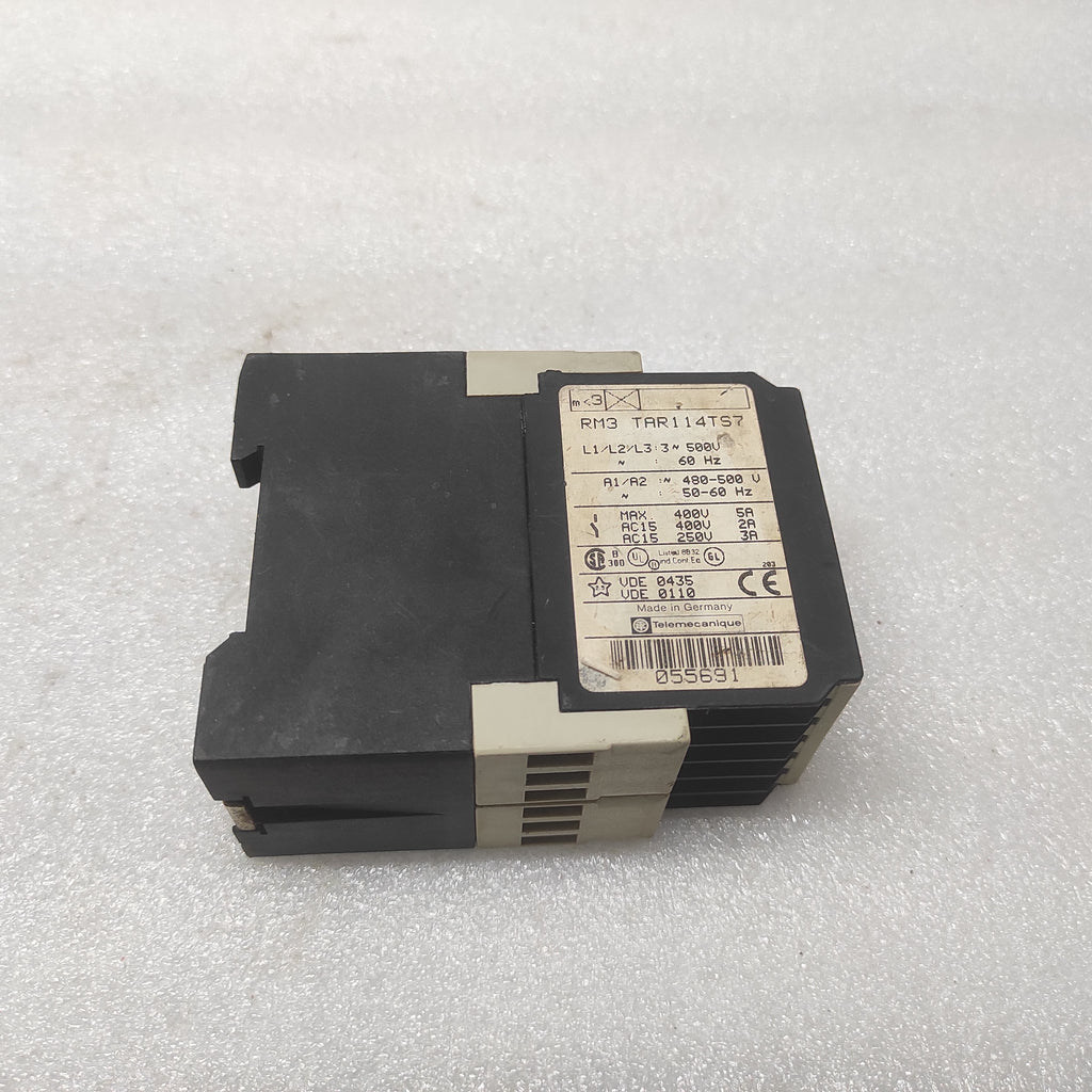 TELEMECANIQUE RM3 TAR114TS7 TIME DELAY RELAY 055691 480-500V