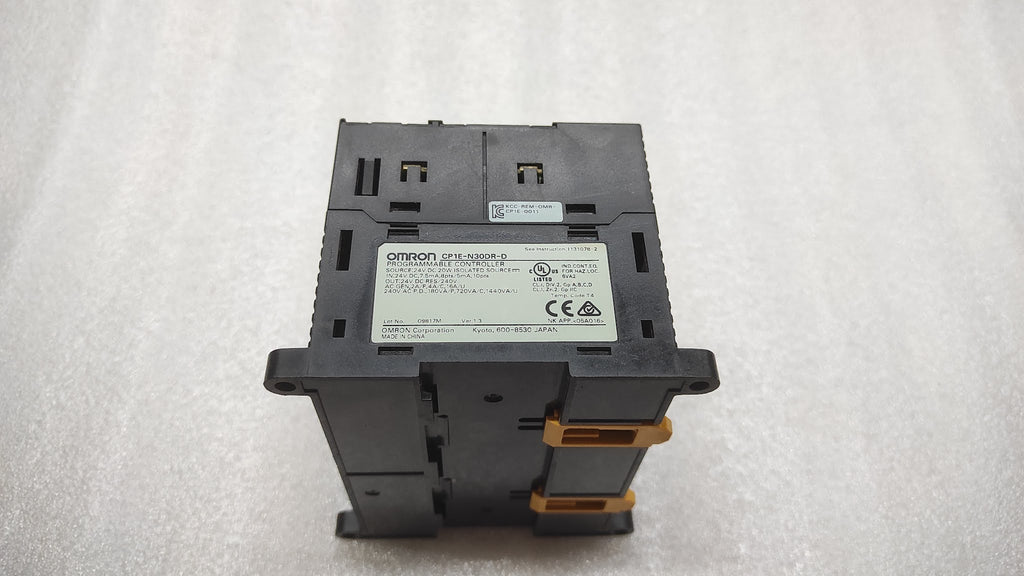 OMRON CP1E-N30DR-D PROGRAMMABLE CONTROLLER 24VDC CP1EN30DRD
