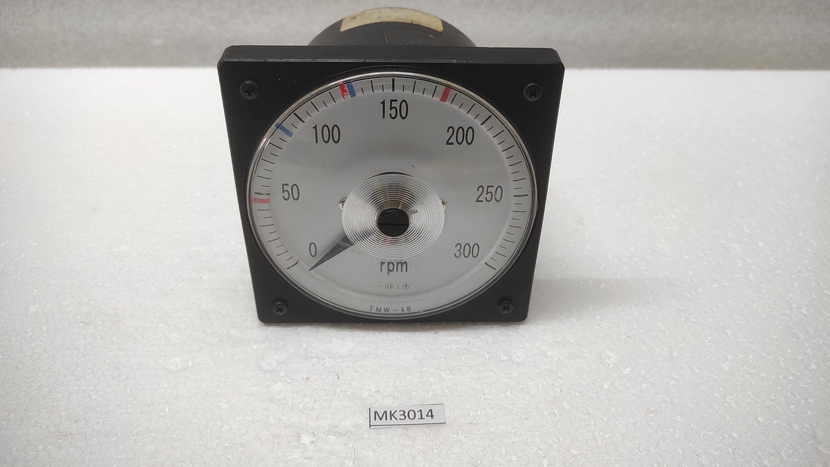 TSURUGA ELECTRIC TMW-4B RPM INDICATOR TMW4B 0-300  RPM