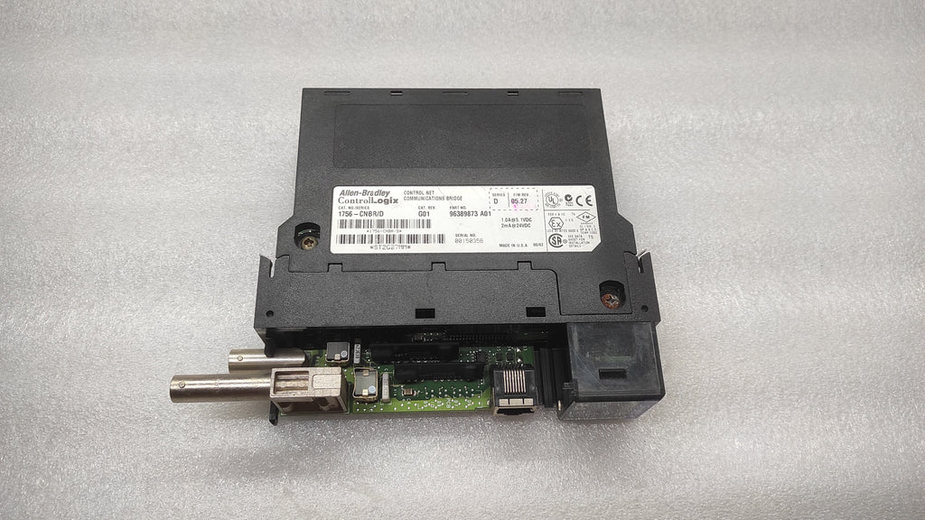ALLEN BRADLEY 1756-CNBR/D CONTROL NET COMMUNICATION BRIDGE 96389873-A01