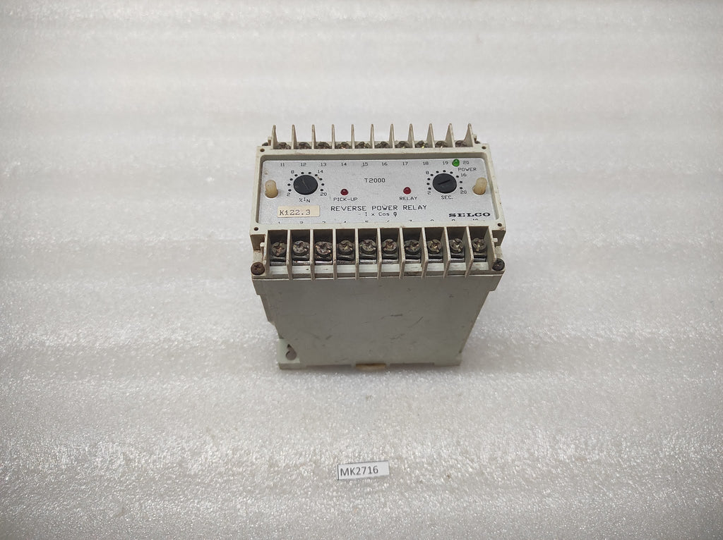 Selco T2000 Reverse Power Relay T2000-09 240 VAC