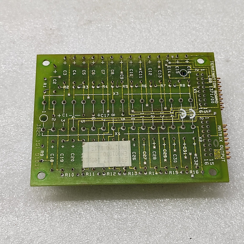 TERMINATION BOARD 8900-137-10001 PCB LBB 1371/00 390015191031
