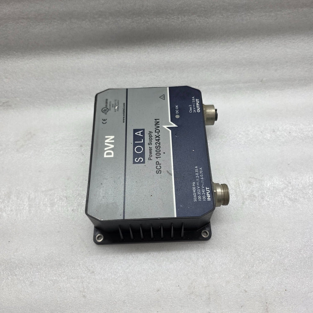 SOLA DVN POWER SUPPLY SCP 100S24X-DVN1 24VDC 3.8A