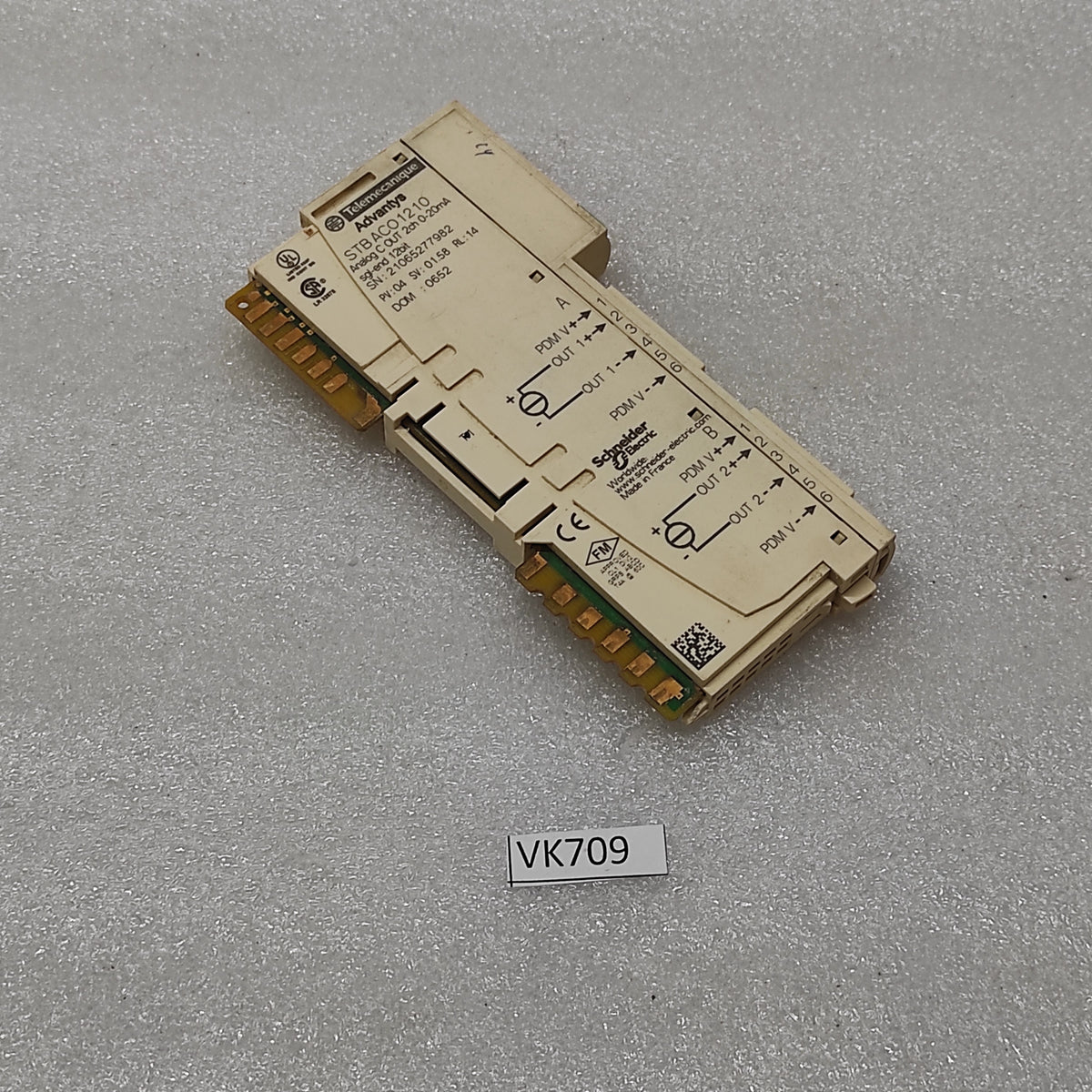 SE STB ACO1210 ANALOG OUTPUT MODULE