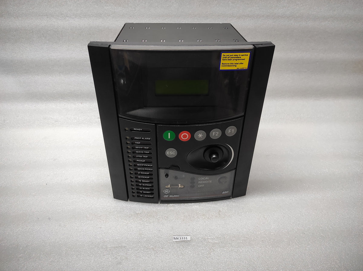 GE MULTILIN 650 FMOD136-23 FEEDER PROTECTION RELAY F650BABF1G0LO 110-250VDC/120-