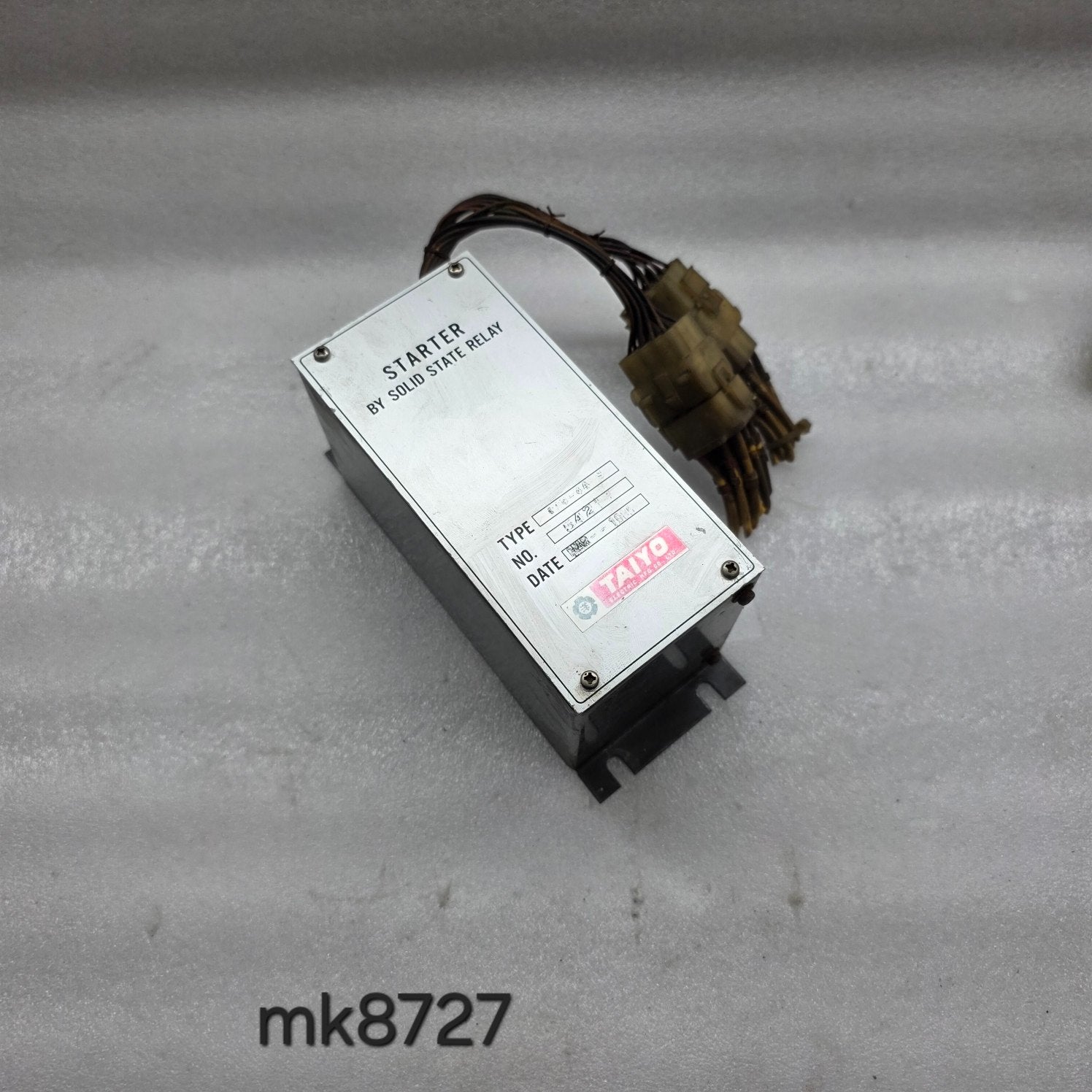 TAIYO ELECTRIC NTS-4A-S SOLID STATE RELAY STARTER