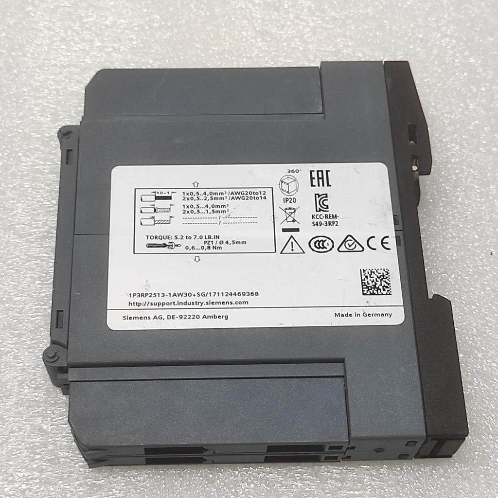 SIEMENS 3RP2513-1AW30 TIME RELAY 12-240V AC/DC