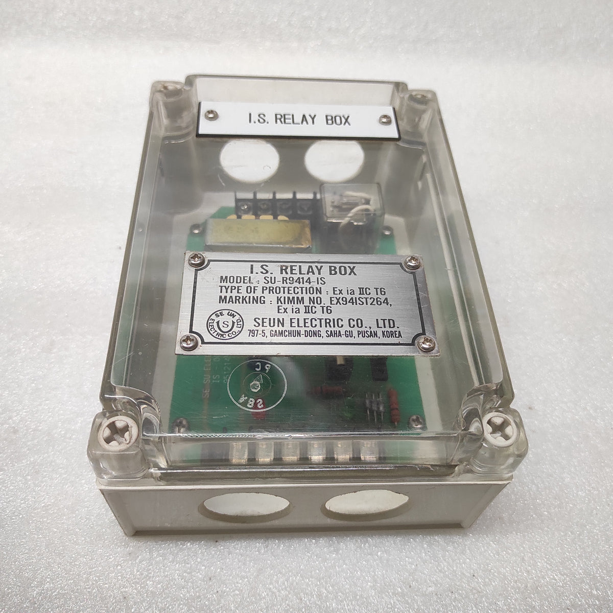 SEUN ELECTRIC SU-R9414-IS I.S RELAY BOX