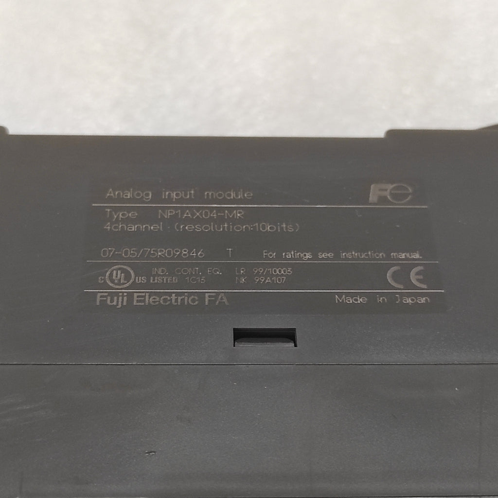 FUJI ELECTRIC NP1AX04-MR ANALOG INPUT MODULE NP1AX04MR