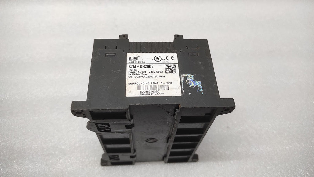 LS ELECTRIC K7M-DR20UE PROGRAMMABLE LOGIC CONTROLLER 100-240VAC
