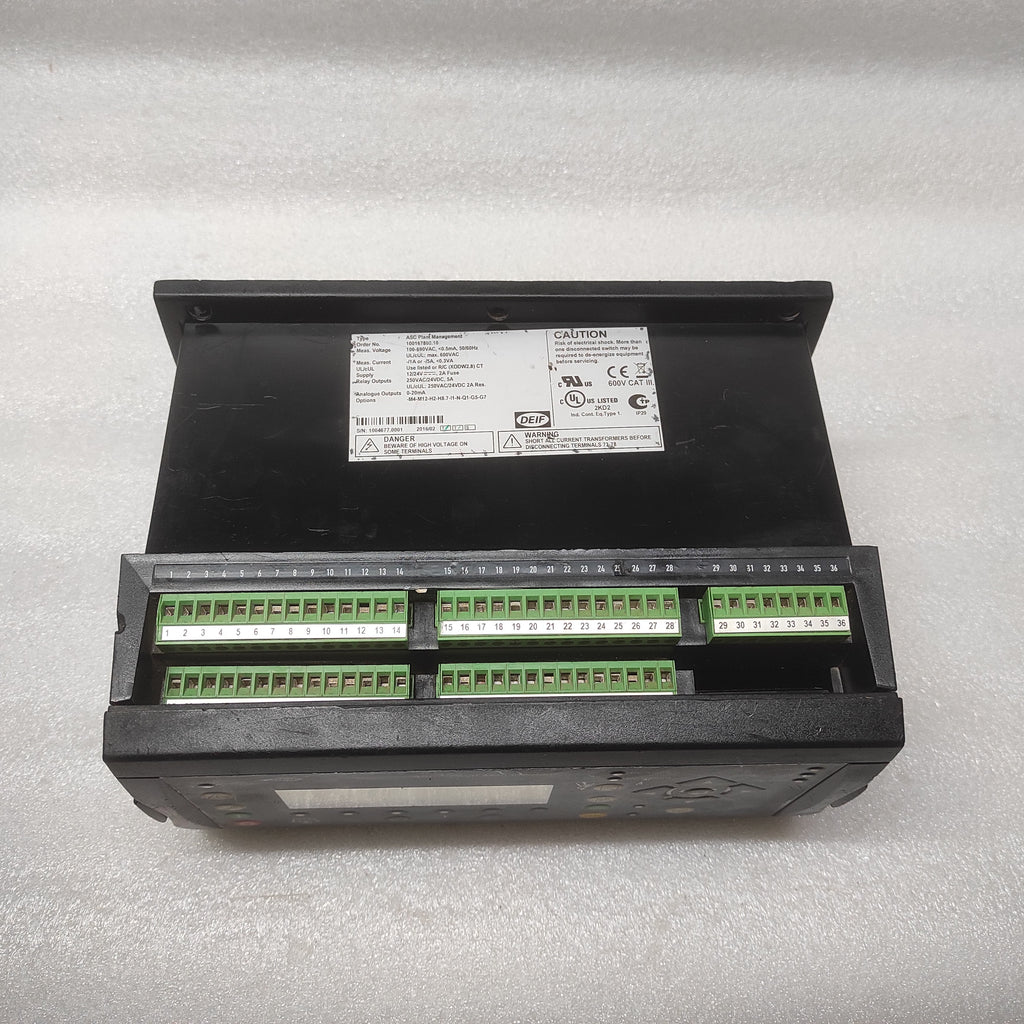 DEIF ASC PLANT MANAGEMENT 100167800.10 12-24VDC
