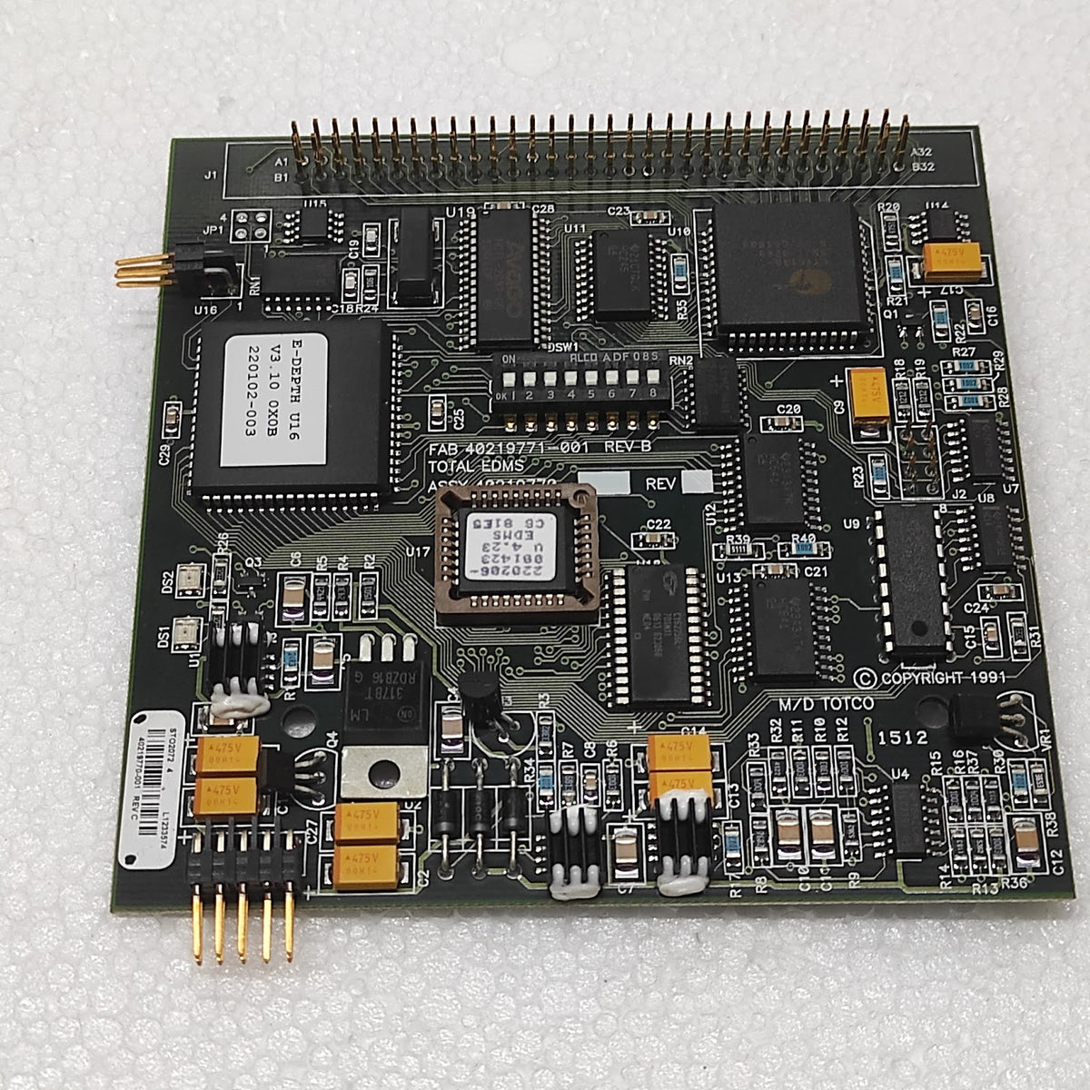 MD TOTCO STO2072-4 PCB 40219771-001 PC BOARD 40219770-001