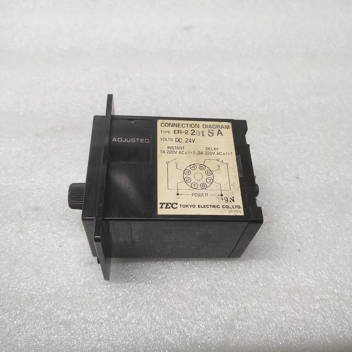 TEC ER-2201SA IC-TIMER 24VDC