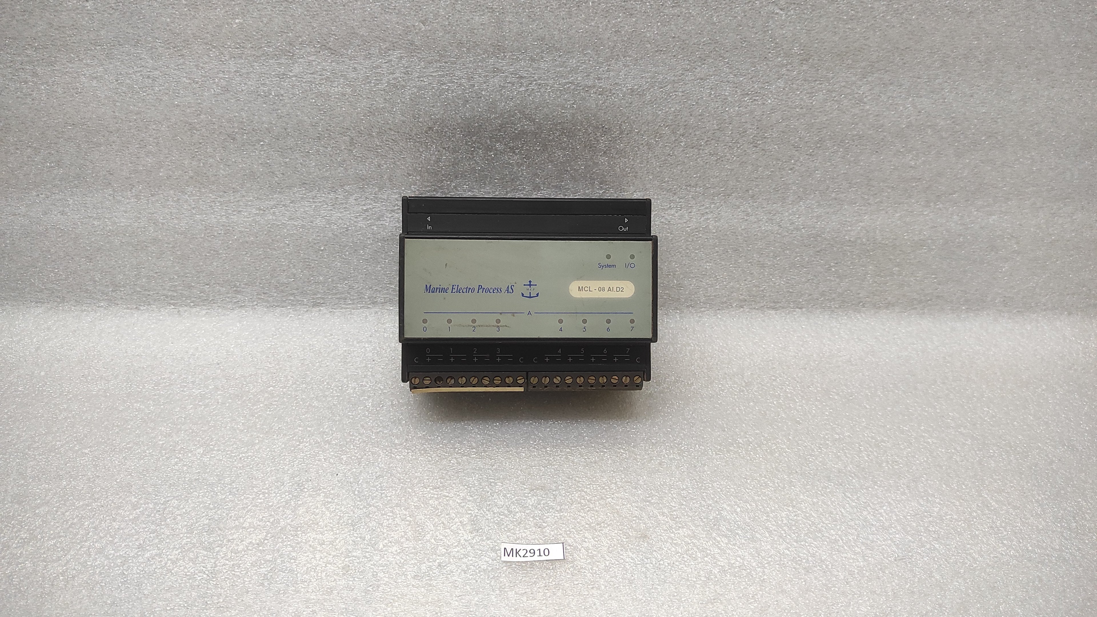 MARINE ELECTRO PROCESS MCL-08AI.D2 8-CH I/O MODULE