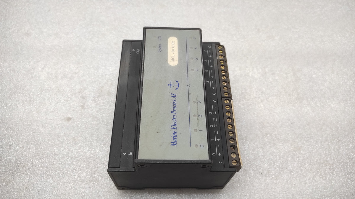 MARINE ELECTRO PROCESS MCL-08AI.D2 8-CH I/O MODULE